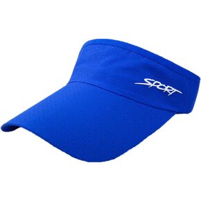 Sun Visors for Women Men Mesh Golf Visor Tennis Cap Summer Running Hats with Adjustable Strap