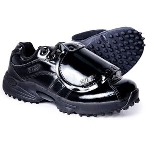3N2 Men's Umpire Shoe Reaction Pro Plate Lo – Patent Leather-Black