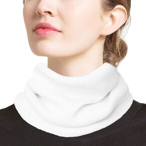 Winter Thick Infinity Scarf for Women, Men, Unisex, Warm Knit Cashmere Wool Scarf, Circle Loop Scarf