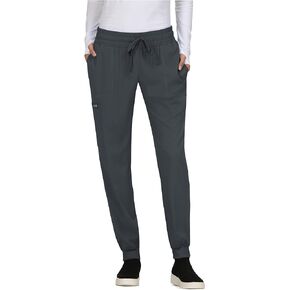 KOI Basics Womens Jogger Scrub Pants- 761 Quinn Jogger Charcoal