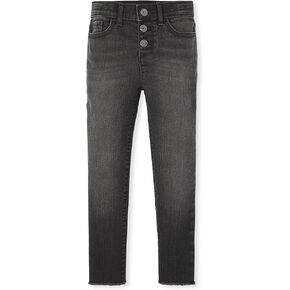 The Children's Place Girls' Button Front Super Skinny Jeans
