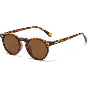 Gleyemor Kids Polarized Cute Round Sunglasses for Kids Girls Boys Age 3-8