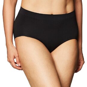 Bali Women's Seamless Panties, Smoothing Brief Underwear, Full-Coverage Stretch Microfiber Briefs