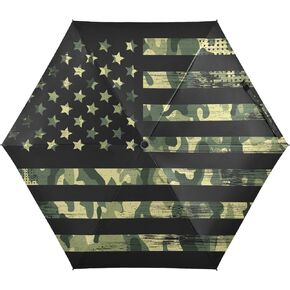 MRMIAN Folding Umbrella for Rain Sun Travel Mini Lightweight Compact Umbrellas
