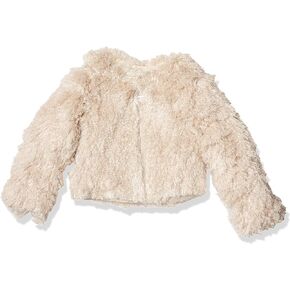 Women's Long Sleeve Faux Fur Jacket