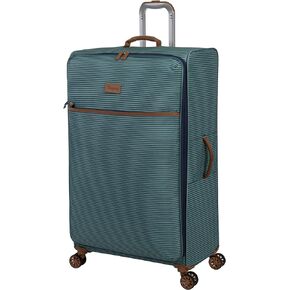 it Bag Beach Stripes 34" Softside Checked 8 Wheel Spinner، أزرق مخضر in Kuwait