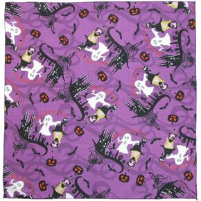 CTM® Glow in the Dark Witches and Ghosts Halloween Holiday Bandana