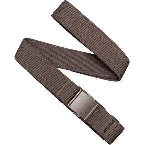 Arcade Belts A2 Slim Adventure Belt: Heavy Duty Stretch, Metal Free Buckle