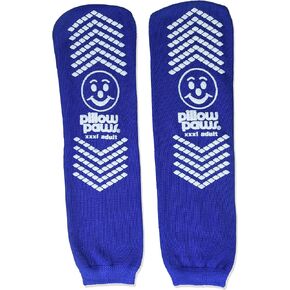 Terries Slip Resistant Socks Single Tread-XXXL-ROYAL BLUE-BARIATRIC