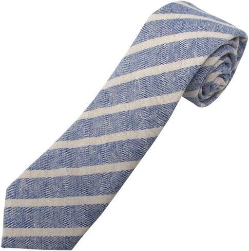Jacob Alexander Boys' Prep Emery Variegated Diagonal Stripe Regular Neck Tie in Saudi Arabia