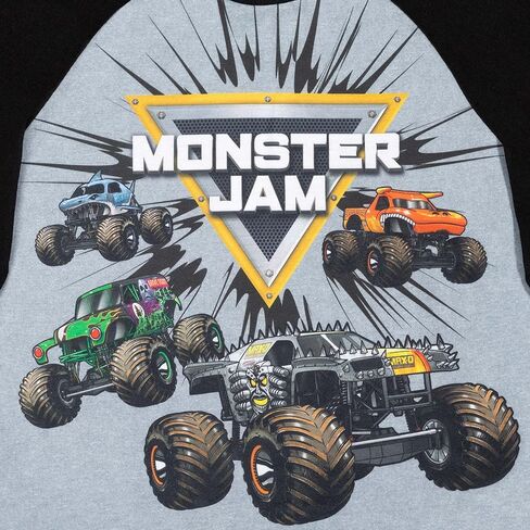 مجموعة سراويل بيجامة بأكمام طويلة من Monster Jam Trucks in Saudi Arabia