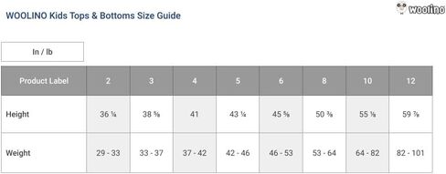طبقة أساسية من صوف ميرينو Woolino للأطفال - قميص وسروال داخلي حراري بأكمام طويلة فائق النعومة للأطفال - قميص وجزء سفلي من طبقة أساسية طبيعية بالكامل - عسلي in Kuwait