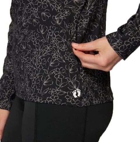 Hang Ten Womens Long Sleeve Rashguard (Caribbean Sea in Kuwait