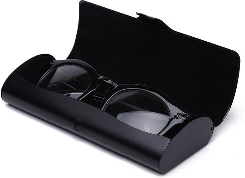 Hard Eyeglass Cases, Aluminum Metal Matte Spectacle Case in Saudi Arabia