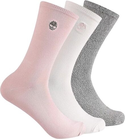 Timberland Women's 3-Pack Super Soft Crew Length Socks in Saudi Arabia