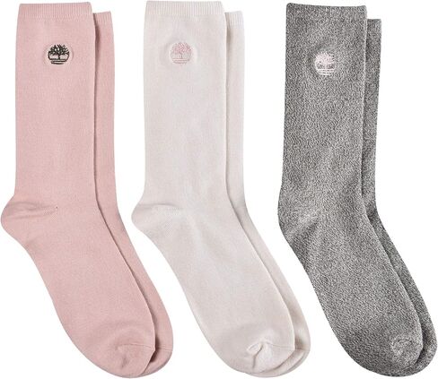 Timberland Women's 3-Pack Super Soft Crew Length Socks in Saudi Arabia