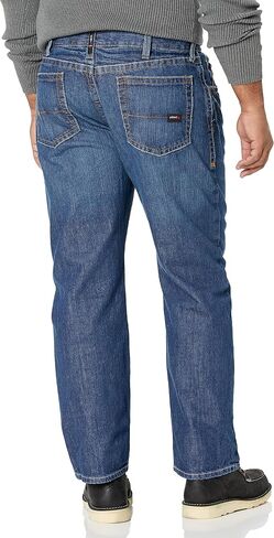 Ariat 1001444946X30 Flame Resistant NFPA Extra Relaxed-Fit Jeans, Capacity, Volume, Cotton, 46x30, Denim in Saudi Arabia