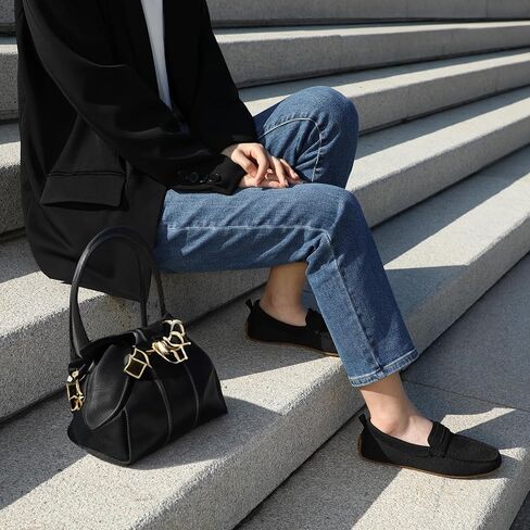 حذاء نسائي من Bacia مصنوع من نسيج محبوك للقيادة مريح وسهل الارتداء في العمل كاجوال in Kuwait