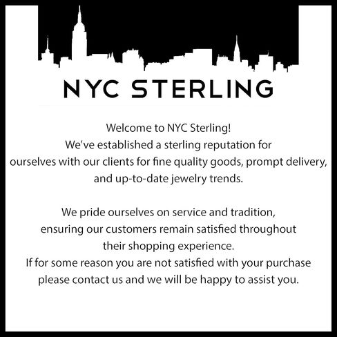 سوار التنس الرغيف الفرنسي الأنيق المكعّب بالزركونيا من NYC للسيدات in Kuwait