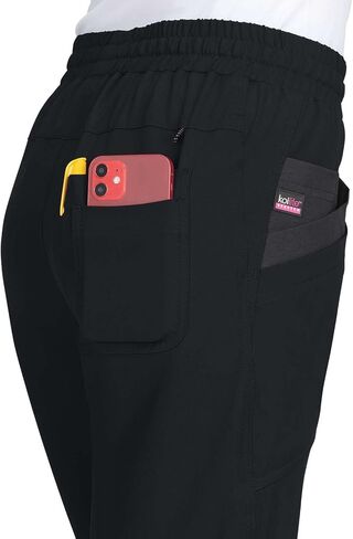 KOI Lite Stretch Women's Regenerate 747 Scrub Pant-Black-X-Large in Saudi Arabia