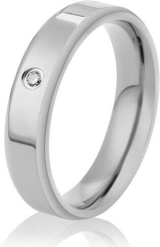 خواتم الذكرى السنوية المطلية بالذهب عيار 14 قيراط بشكل دائري من الزركونيا المكعبة | خاتم القبة الذهبية للنساء | فرقة زفاف لها in Kuwait