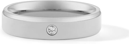 خواتم الذكرى السنوية المطلية بالذهب عيار 14 قيراط بشكل دائري من الزركونيا المكعبة | خاتم القبة الذهبية للنساء | فرقة زفاف لها in Kuwait