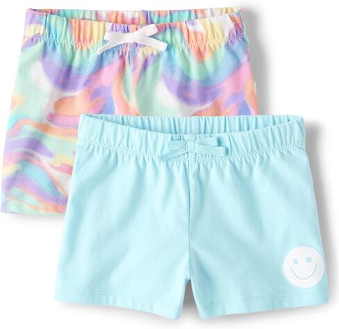 The Children's Place Girls' Pull on Everyday Shorts in Saudi Arabia