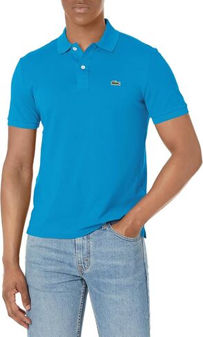 Lacoste Men's Classic Pique Slim Fit Short Sleeve Polo Shirt, Hilo, Medium in Saudi Arabia
