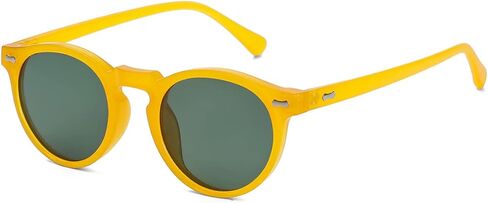 Gleyemor Kids Polarized Cute Round Sunglasses for Kids Girls Boys Age 3-8 in Saudi Arabia
