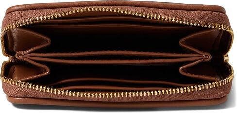 Michael Kors Jet Set Small Zip Around Card Case Beige/Ebony One Size in Saudi Arabia