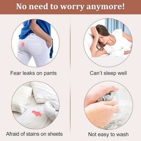 ETAOLINE Women's Period Panties Menstrual Underwear Postpartum Hipster Leakproof Briefs 5-pack in Kuwait