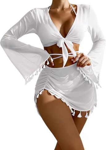 Bikini Sets for Women,Bathing Suit for Women,Womens Bikini,Women’s Bikini Swimsuit Cover Up,4 Piece Swimsuits in Saudi Arabia