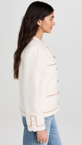 endless rose Women's Chain Trimmed Jacket in Saudi Arabia