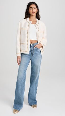 endless rose Women's Chain Trimmed Jacket in Saudi Arabia