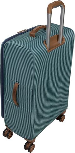 it Bag Beach Stripes 34" Softside Checked 8 Wheel Spinner، أزرق مخضر in Kuwait