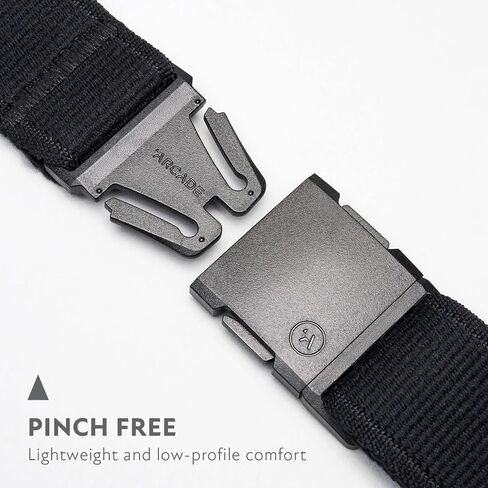 Arcade Belts A2 Slim Adventure Belt: Heavy Duty Stretch, Metal Free Buckle in Saudi Arabia