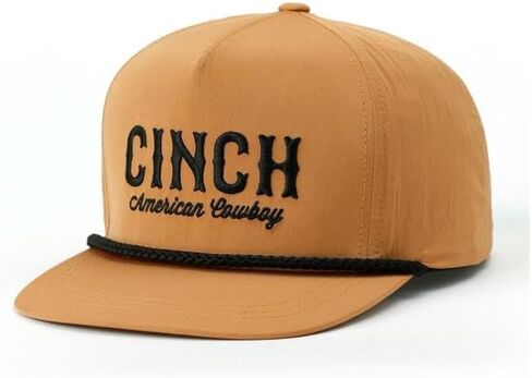 Cinch American Cowboy Gold Snapback Cap One Size in Saudi Arabia