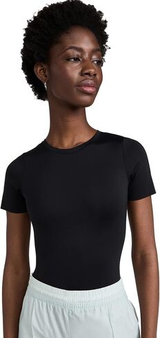 Good American Women's Scuba Tee Thong Bodysuit in Saudi Arabia