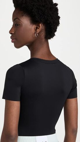Good American Women's Scuba Tee Thong Bodysuit in Saudi Arabia