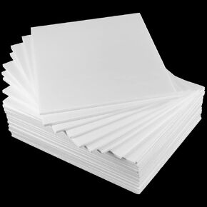 25 Pack 11 x 14 x 1/8 Inches Foam Board, White Foam Board Sheet, Foam Core Boards for Signboards, Display, Sculpting, School, Craft and Art Projects