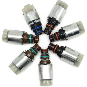 7PCS 6F35 Transmission Solenoids Kit Compatible with F-ord Escape Fusion L-incoln M-ercury Solenoids Valve body Kit in Saudi Arabia