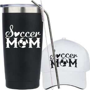 VeryMerryMakering Soccer Mom، قبعة كرة القدم أمي، زي كرة القدم أمي، هدايا أمي كرة القدم، كأس أمي لكرة القدم، قبعة أمي لكرة القدم، قبعة بيسبول لأمي كرة القدم، قبعة أمي لكرة القدم للنساء باللون الأسود in Kuwait