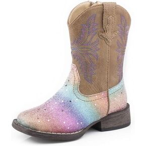 ROPER Baby Girl's Glitter Rainbow (Toddler)