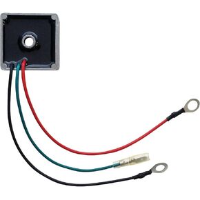 Red Hawk VOLT-0004 Voltage Regulator Compatible With/Replacement For E-Z-GO RXV 2008 and newer, TXT and Medalist, 4-cycle, gas 1994 and newer 27739G01, 6153 7/8" Height, 1 5/8" Length, 1 5/8" Width