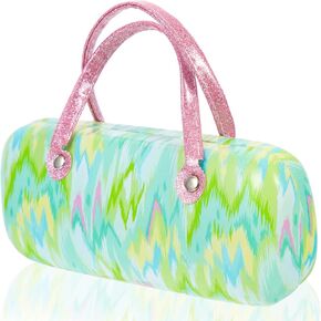 COHEALI Womens Sunglasses Cute Sunglasses Kids Girls Boys Eyeglass Case Glasses Pouch Eyewear Glasses Case Hard Shell with Handle Makeup Storage Bag Folding Sunglasses Kids Sunglasses
