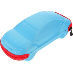 VALICLUD Eyeglasses Case Cute Glasses Storage Case Glasses Holder for Kids Car Shaped Glasses Case Cute Glasses Holder Cute Sunglasses Case Lightweight Child 1 Protective Box, 17x8cm