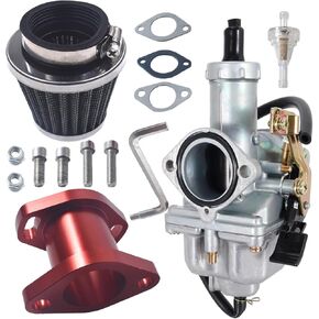 VM26 30mm PZ30 Carburetor Mainfold Intake Inlet Pipe Air Filter for Predator 301cc 420cc 13hp 15hp Engine Mini Bike Go Kart