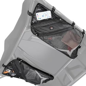 KEMIMOTO UTV Roof Bag Compatible with ZForce 500/800, Large Capacity 1680D Waterproof Prevent Sagging UTV Overhead Storage Bag Tools Storage Solution Compatible with 2016-2022 CFMOTO ZForce 500/800
