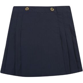 French Toast Girls' Peached Twill Pleated Scooter