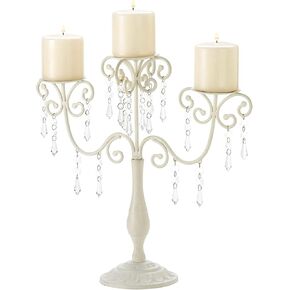 حامل شموع محوري لهدايا الزفاف من Accent Plus عاجي in Kuwait